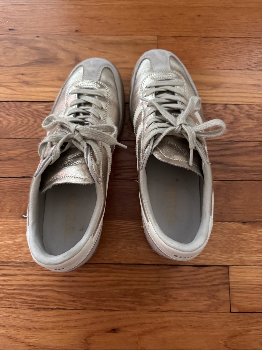 Gola Women's Metallic Gold Sneakers